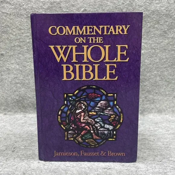 Commentary On the Whole Bible Study Christian Jamieson Fausset Brown Zondervan - Picture 1 of 12